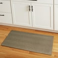 thumbnail image 2 of TOWN & COUNTRY BASICS Pax Herringbone Textured Solid Everwash® Washable Area Rug, Low Pile, Non-Slip Backing, Easy Clean Pet & Family Friendly Rug, Brown, 1'11"x2'11", 2 of 15