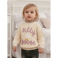 thumbnail image 6 of BemeyourBBs Toddler Baby Goose Sweater Crewneck Long Sleeve Pullover Knit Tops, 6 of 9