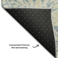 thumbnail image 5 of Addison Rugs Mayfield Premium Machine Washable Transitional Floral Sky Round Rug, 8' x 8', 5 of 5