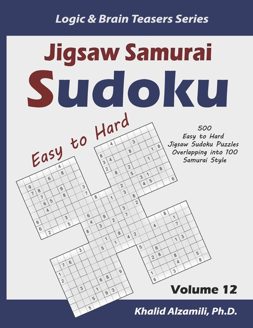 logic brain teasers jigsaw samurai sudoku 500 easy to