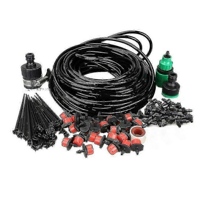 Plant Irrigation System Water Dispenser Syringe Irrigation Kit (20 Meters)
