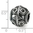 thumbnail image 2 of Reflection Beads Sterling Silver Reflections Decorative Bali Bead, 2 of 4