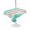 Teal,Green, variant on Outdoor Tablecloth with Umbrella Hole for Patio/Picnic/Party/Camping, Navy Blue Coastal Waterproof Table Cloth Rectangle Table Cover Washable, Beach Nautical Seaside Ocean Beige (60"x 102")