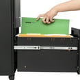 thumbnail image 3 of Mobile Steel Cabinet with 2 Lockable Drawers and Wheels for Office Under Desk Storage Solution, 3 of 7