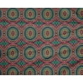 thumbnail image 4 of oneOone Polyester Lycra Fabric Floral Mandala Block Printed Craft Fabric BTY 56 Inch Wide, 4 of 4