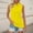 Z001-Yellow, variant on Women's Sleeveless Golf Polo Shirts Trendy Solid Lapel Collared V Neck Tennis Tank Tops Summer Lightweight Casual Workout Tees