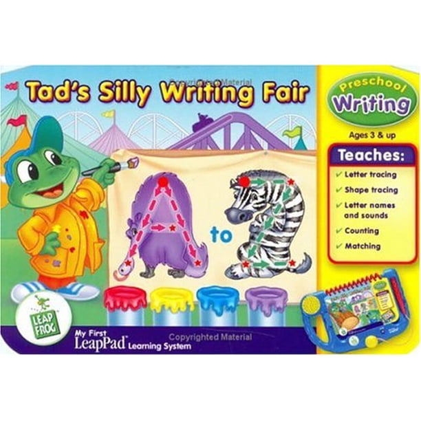 leapfrog my first leappad educational book: tad's silly writing fair ...