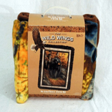 Wild Wings Kings Dominion Bear No-Sew Fleece Throw Kit