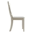 thumbnail image 5 of Castle Place Elegant Wooden Dining Chair, Set of 2, White, 5 of 8