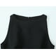 thumbnail image 4 of HH TRAF Vestido corto elegante de verano para mujer, negro, cuello redondo, sin mangas, con cremallera en la espalda, vestido de fiesta corto con dobladillo ancho para mujer, 4 of 4