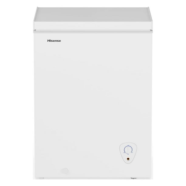 Hisense 5 cu ft Garage Ready Chest Freezer- White - Walmart