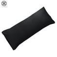 thumbnail image 2 of Luxtrada 1Piece Body Pillow Cover Case Pillowcase Silky-Soft Pillow Cover Full 1800 Series Microfiber Long Pillowcases 55"x19" (Black), 2 of 11