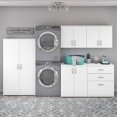 thumbnail image 1 of Pemberly Row 5 Piece Modular Laundry Room Storage Set in White, 1 of 8
