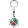 thumbnail image 1 of Yazoeia Key Ring 2 Pieces Of Christmas Snowflake Keychain, Backpack, Handbag, Satchel Keychain CJC912-199499, 1 of 5