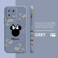thumbnail image 3 of Phone Case For Xiaomi POCO F3 F4 F5 M2 M3 M4 M5 X2 X3 X4 X5 GT Pro 5G Capa Liquid Silicone Case Anime Cute Mickey Minnie Mouse, 3 of 5