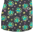 thumbnail image 3 of Green Town Scrubs for Women V-Neck Scrub Top - Print Tops, 3 Pockets, Easy Care Uniforms, 3 of 6