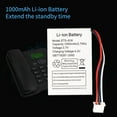 thumbnail image 3 of Teléfono inalámbrico de escritorio compatible con GSM 850/900/1800/1900MHZ, tarjeta SIM Dual, teléfono inalámbrico fijo 2G con, 3 of 8