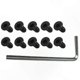 thumbnail image 1 of 10Pcs Hex Screws Kit for Scooter Handlebar Front Fork Tube Replacement M365-Compatible, 1 of 5