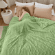 thumbnail image 5 of Cobija Tamaño Queen para Sofá, Sillón, Cama, Cobija de Cama Súper Suave de 230GSM a Rayas Beige para Oficina, Picnic, Viaje, Recámara, Cálida, Acogedora, Ligera, Decoración Del Hogar, Cobija para Tod, 5 of 7