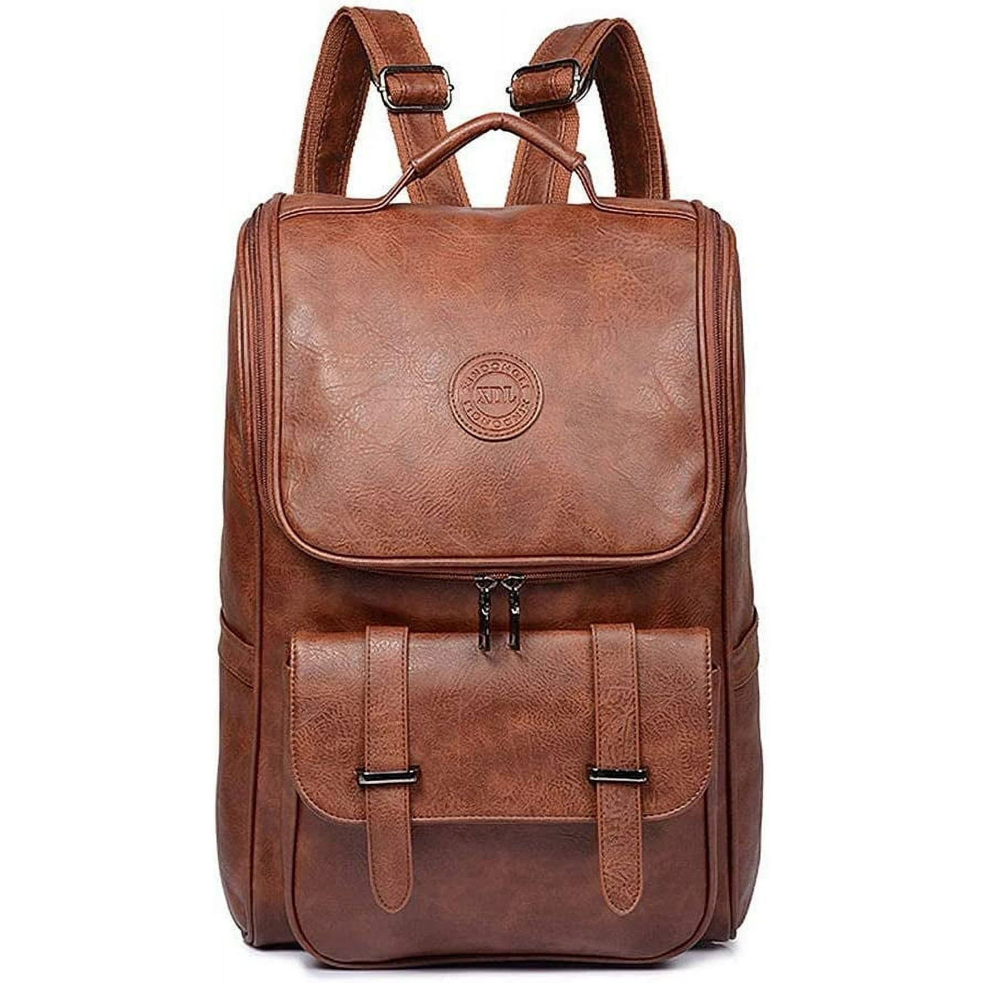 Faux leather laptop bag hotsell