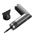 thumbnail image 2 of Negative Temperature Control Hair Dryer, 220v High-speed Model, Ceramic Coating Concentrated Airflow, Sleek Compact Design, for Home Grooming, Constant Heat Technology, Ihhxbz | Plastic, Black, 2 of 7