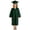 Dark Green, variant on Kindergarten Graduation Cap and Gown Graduation Cap and Gown 2026 Unisex Robe with Pockets Adjustable Grad Cap Tassel for Preschool Green 4-5 Years