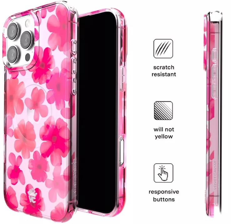 VELVET CAVIAR Cherry Blossom iPhone 16 Pro Max MagSafe Case