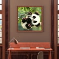thumbnail image 1 of Cuadros Decorativos Kits de pintura de diamantes 5D DIY taladro redondo completo Animal Ehuebsd diamantes de imitación arte manualidades para el hogar, 1 of 9