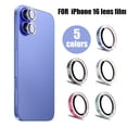 thumbnail image 2 of Protecteur d'Objectif de Caméra pour IPhone 16/16plus Film d'Objectif GXL (Noir), 2 of 8