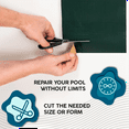 thumbnail image 6 of Pool Patch Repair Kit 2 Rolls 8x40 Inch, PoolSafety Cover Patch Kit Self Adhesive, Swimming Pool Cover Re, 6 of 6