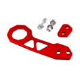 thumbnail image 3 of Gancho de remolque trasero genérico Accesorio de reparación de automóviles de aleación de aluminio Gancho de remolque de montaje conveniente Universal Rojo, 3 of 8
