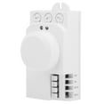 thumbnail image 2 of Microwave Switch Sensor, AC85-250V 5.8GHz Sensor Switches, Anti Interference For Light Source Control Underground Parking Lot, 2 of 8
