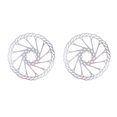 thumbnail image 1 of Wosthever Disco de freno de ciclismo bicicleta de montaña bicicleta de carretera Rotor de freno de Metal accesorios de bicicleta 203mm Type2 NO2 Wosthever CBP584395, 1 of 5