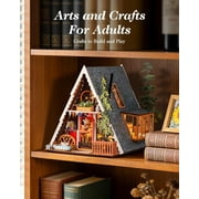 Rolife DIY Miniature House Kits, Tiny House Wooden Model Building Set for Adults, Birthday/Halloween for Parents Friends Gift (A-Frame Cabin)