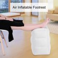 thumbnail image 2 of Reposapiés Inflable, Almohada De Aire Fácil De Transportar, Tamaño Portátil, Material De Alta, Sala De Viaje Prolongada, Oficina Relajante Para El Hogar, 2 of 8