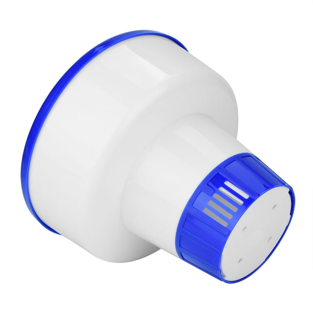 Khall Distributeur de Chlore Flottant - Produits de Loisirs Canard Piscine Libération Réglable Grande Capacité Tablette Flotteur Porte-Bromure pour Piscines Intérieures et Extérieures Parcs Aquatiques
