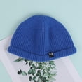 thumbnail image 2 of LEKODE Thin Beanie Skull Cap Baseball Cap Brimless Hats for Women Winter Hat Women Hats for Men Winter Hat Men Blue One Size, 2 of 4
