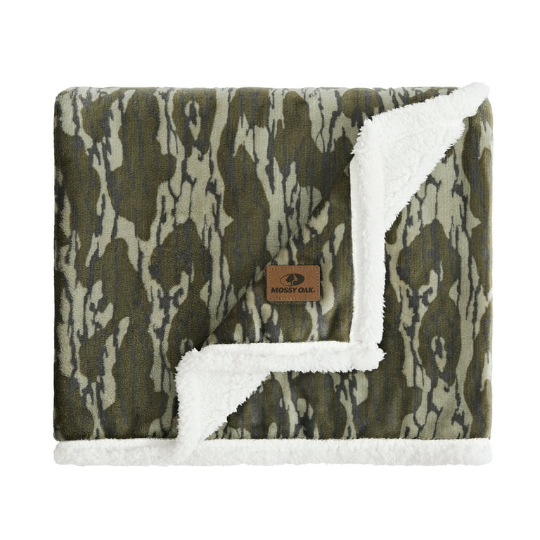 Mossy Oak Throw Blanket, 50" x 72" - Printed