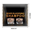 thumbnail image 2 of Paquete de 10 champús para ennegrecer la barba | Limpiador natural de barba para una hidratación profunda y alivio de la picazón | Limpieza segura y no irritante de la barba | Apto para todo tipo y, 2 of 7