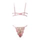thumbnail image 2 of Gibobby Lencería mujer erótica Camisón de encaje para mujer, lencería sexy de encaje para novia(Rosa, XG), 2 of 5