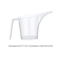 thumbnail image 2 of Wosthever Taza medidora Jarra Escala transparente Punta Boca Caño largo Recipiente para mezclar apilable Gadgets Utensilios para hornear Organizadores de utensilios de cocina, 2 of 6