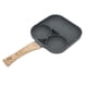 thumbnail image 4 of Divided Grill Frying Pan, Uniform Heating Egg Burger Maker Pan Safe Easy Cleanup Oil Free For Home Cooking ANGGREK Otros, 4 of 8