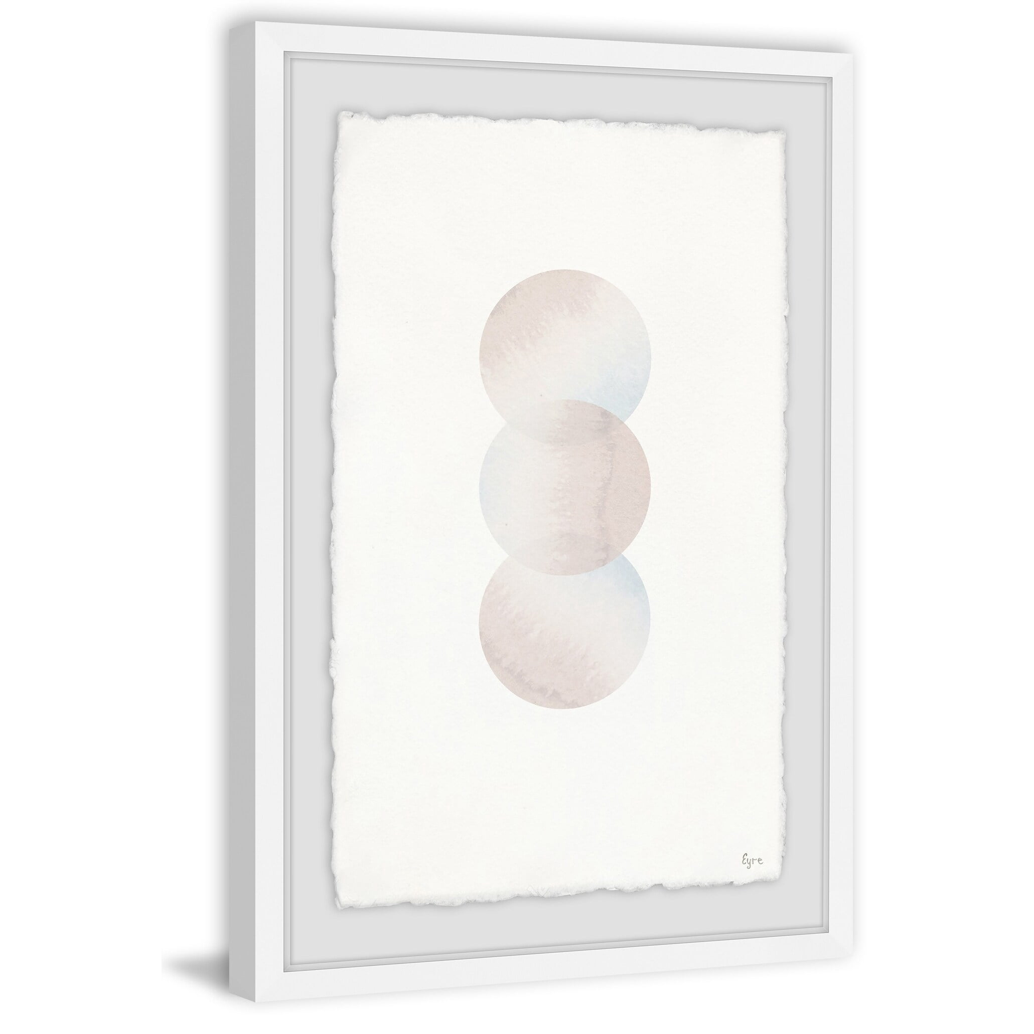 Luna Menguante Framed Painting Print