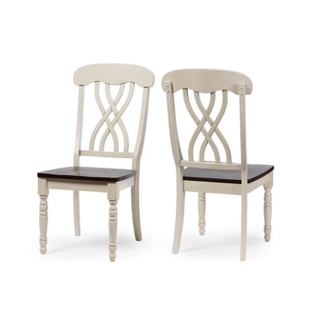 Baxton Studio Newman Chic Country Cottage Antique Oak Wood