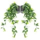 thumbnail image 2 of 2 plantas artificiales colgantes, realistas, para uso en interiores y exteriores, decoración de bonsái falso, 2 of 8