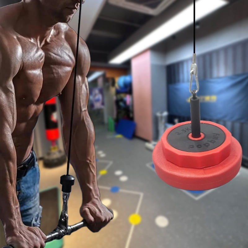 Heavy Type Gym Pull Bar 4 Position Regulable Strength Building Irons Equipment