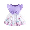 thumbnail image 4 of LOVZFMLL Robe à Manches Longues Extensible pour Filles Robe de Récital Scolaire, 4 of 9