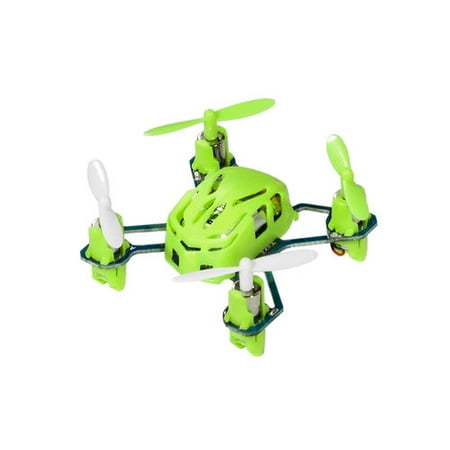 Hubsan Q4 H111 Nano Mini 4-Channel RC Quadcopter Flying Drone with 2.4GHz Radio System, Green Hubsan Q4 H111 Nano Mini 4-Channel RC Quadcopter Flying Drone with 2.4GHz Radio System, Green