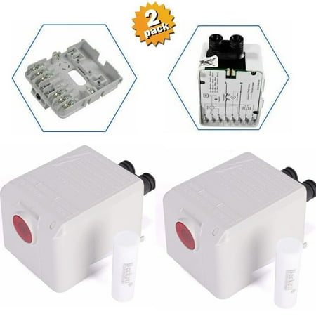 

TOPCHANCES 530SE Control Box Compatible for Riello 40G Oil Burner Controller with Electric Eye (2 Pack)
