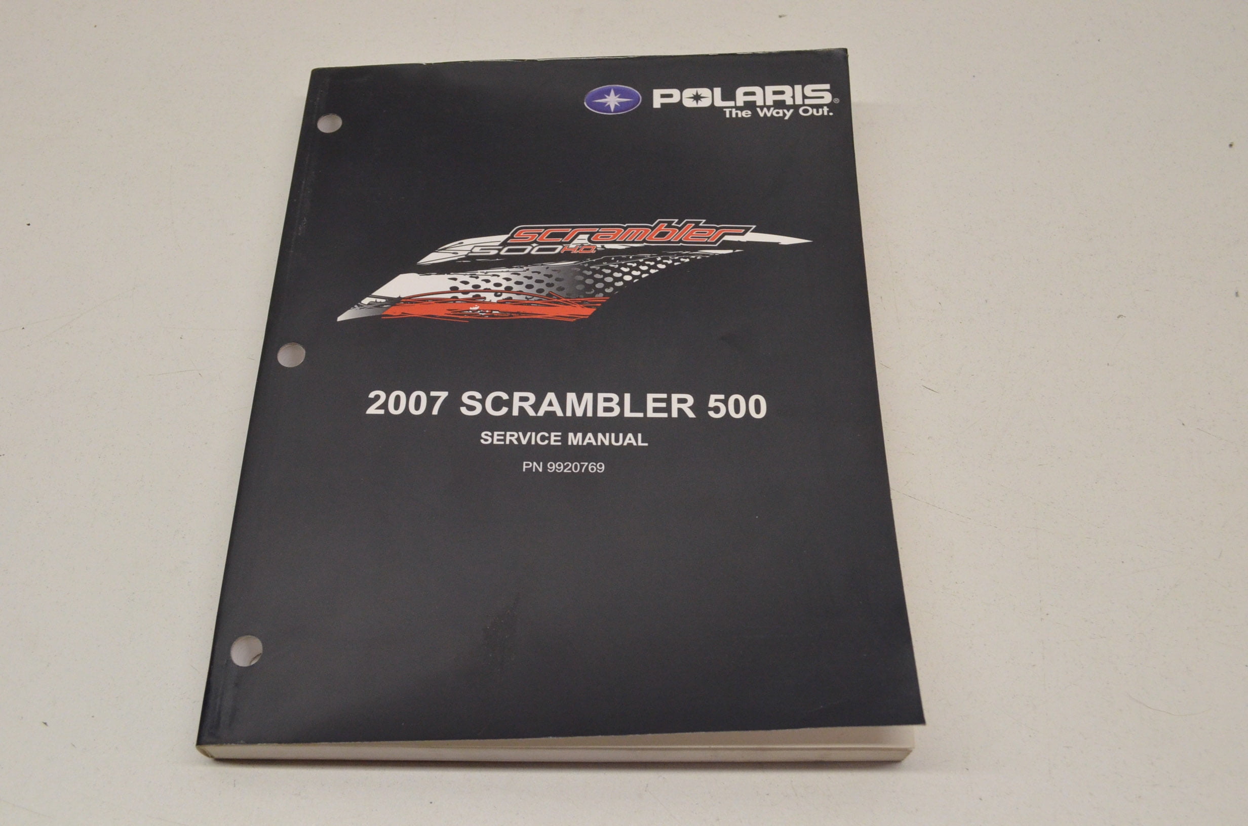 Polaris 9920769 Scrambler 500 Service Manual 07 07 Scrambler 500 QTY 1 -  Walmart.com